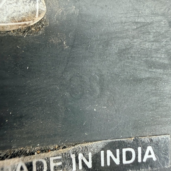 Free People Women’s Size 38 Balkan Black Leather & Material Sandals - Picture 15 of 17